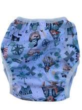 Load image into Gallery viewer, Pet Pirates Swim Nappy & Wet Bag Set