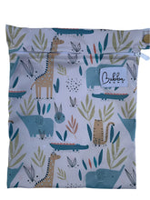 Load image into Gallery viewer, Wild Things Swim Nappy & Wet Bag Set