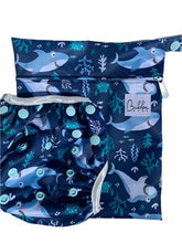 Load image into Gallery viewer, Underwater Play Swim Nappy & Wet Bag Set