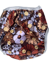 Load image into Gallery viewer, Flower Power Swim Nappy & Wet Bag Set