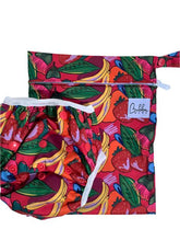 Load image into Gallery viewer, Fruit Salad Swim Nappy & Wet Bag Set