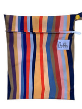 Load image into Gallery viewer, Stripes Swim Nappy & Wet Bag Set