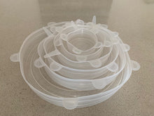 Load image into Gallery viewer, Silicone Stretchy Lids - Set of 6