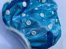 Load image into Gallery viewer, Turtles Swim Nappy and Wet Bag Set