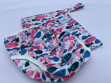 Load image into Gallery viewer, Fishy Business Swim Nappy and Wet Bag Set