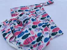 Load image into Gallery viewer, Fishy Business Swim Nappy and Wet Bag Set