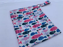 Load image into Gallery viewer, Fishy Business Swim Nappy and Wet Bag Set