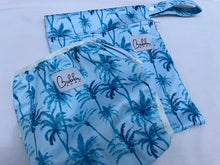 Load image into Gallery viewer, Blue Palms Swim Nappy and Wet Bag Set