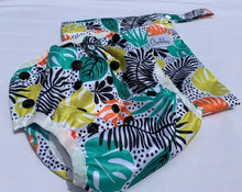 Load image into Gallery viewer, Monsteria Swim Nappy and Wet Bag Set