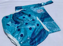 Load image into Gallery viewer, Turtles Swim Nappy and Wet Bag Set
