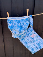 Load image into Gallery viewer, Blue Palms Swim Nappy and Wet Bag Set