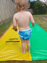 Load image into Gallery viewer, Turtles Swim Nappy and Wet Bag Set