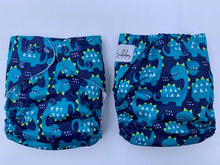 Load image into Gallery viewer, Dinky Dino Cloth Nappy I One Size Fits Most