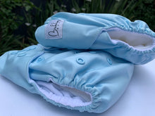 Load image into Gallery viewer, Duck Egg Blue Cloth Nappy I One Size Fits Most