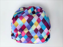 Load image into Gallery viewer, Patchwork Diamonds Cloth Nappy I One Size Fits Most