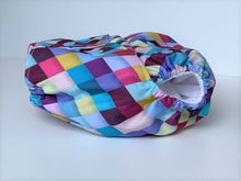 Load image into Gallery viewer, Patchwork Diamonds Cloth Nappy I One Size Fits Most
