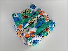 Load image into Gallery viewer, Leopard Jungle Cloth Nappy I One Size Fits Most