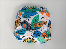 Load image into Gallery viewer, Leopard Jungle Cloth Nappy I One Size Fits Most