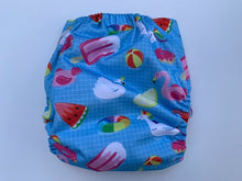 Load image into Gallery viewer, Pool Party Cloth Nappy I One Size Fits Most