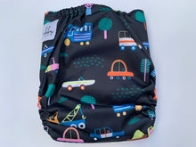 Load image into Gallery viewer, Cars & Trucks Cloth Nappy I One Size Fits Most