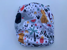 Load image into Gallery viewer, Jungle Animals Cloth Nappy I One Size Fits Most