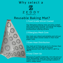 Load image into Gallery viewer, Silicone Baking Mat With Three Macaron Templates 2 Set