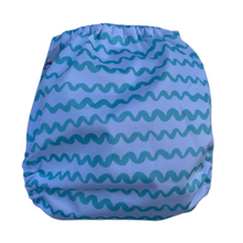 Load image into Gallery viewer, Peppermint Squiggles Cloth Nappy I One Size Fits Most