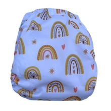 Load image into Gallery viewer, Rainbow Love Cloth Nappy I One Size Fits Most