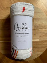 Load image into Gallery viewer, Muslin Swaddle Blanket I 100% Organic Cotton
