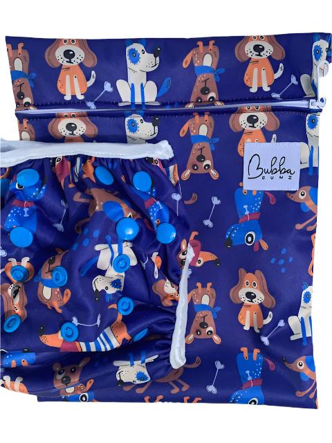 Doggy Days Swim Nappy & Wet Bag Set
