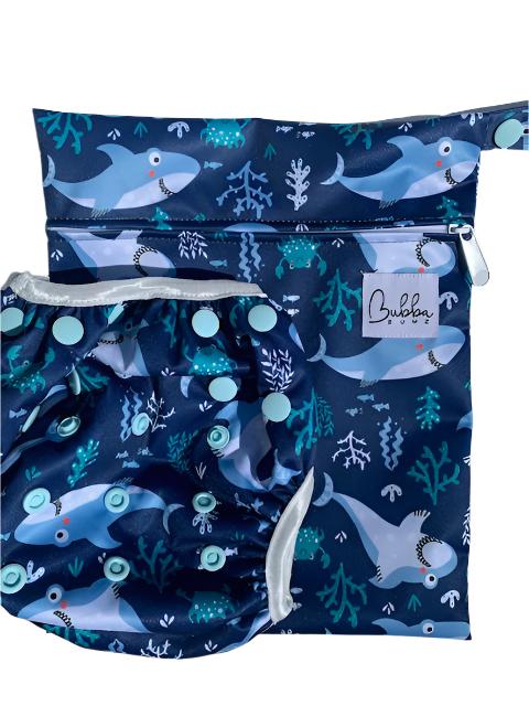 Underwater Play Swim Nappy & Wet Bag Set