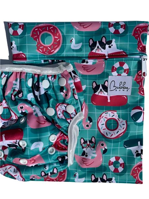 Pool Play Swim Nappy & Wet Bag Set
