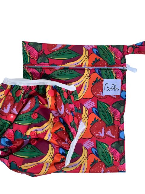 Fruit Salad Swim Nappy & Wet Bag Set
