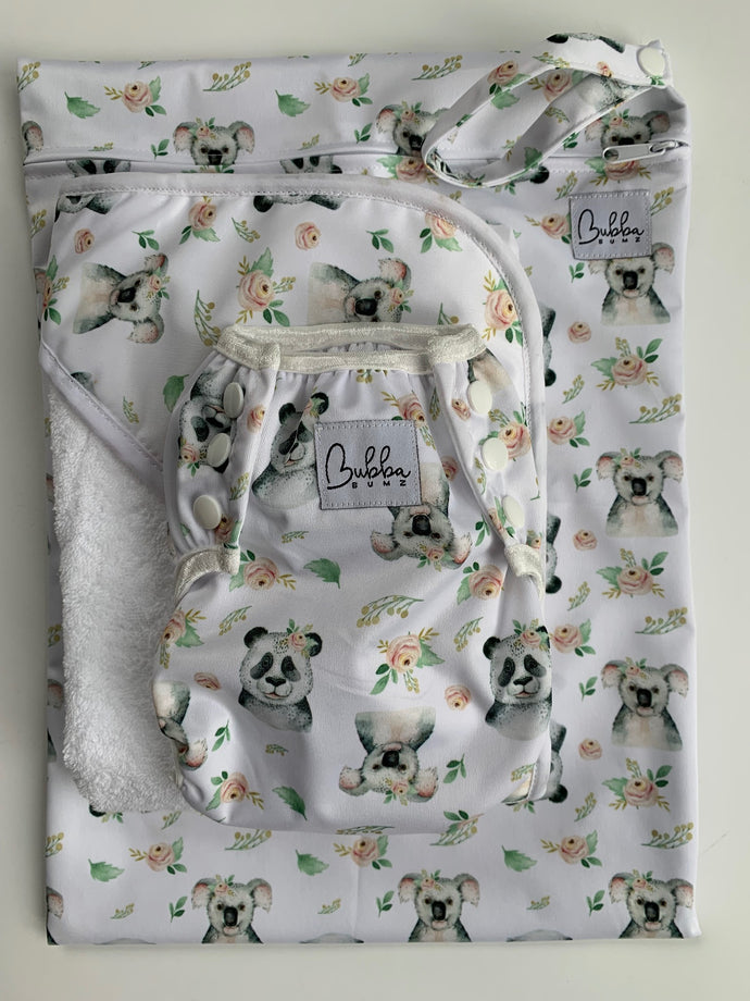 Hooded Towel Swim Set