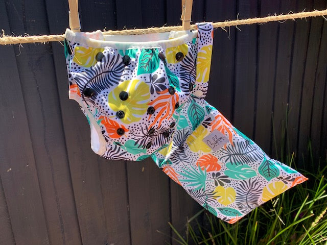 Monsteria Swim Nappy and Wet Bag Set