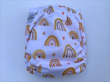 Load image into Gallery viewer, One Size Fits Most Cloth Nappy - Rainbow Love
