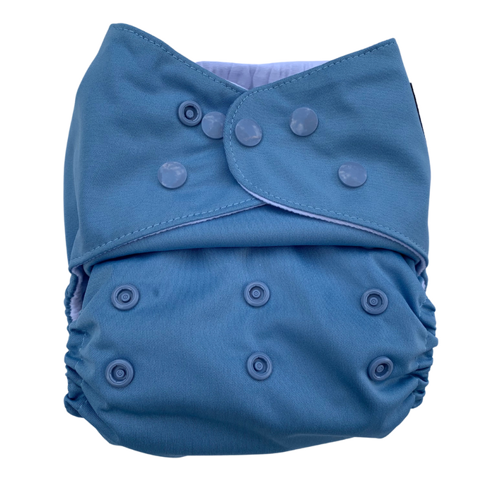 Steel Blue Cloth Nappy I One Size Fits Most